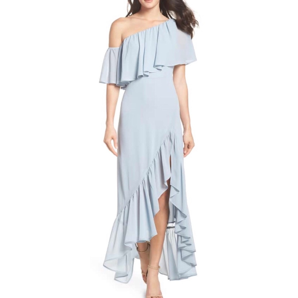 Show Me Your Mumu Tango Ruffle Gown